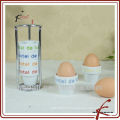 Керамическая чашка для яиц с железным держателем